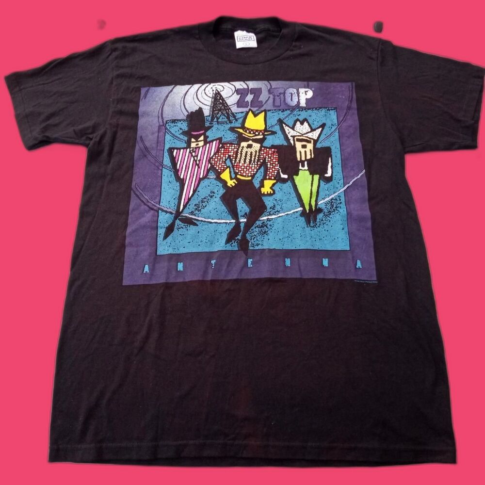 ZZ Top Antenna Original Concert T-shirt, size L